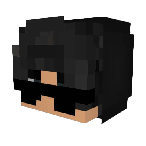 yadeepgamer Minecraft avatar head, 3D render