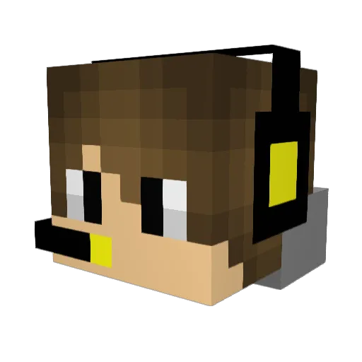 yadielo5 Minecraft avatar head, 3D render