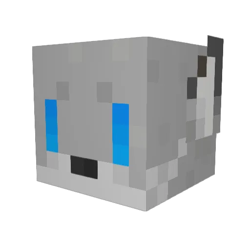 yadong_ag Minecraft avatar head, 3D render