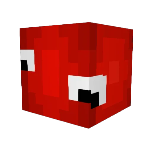 yagasaya Minecraft avatar head, 3D render