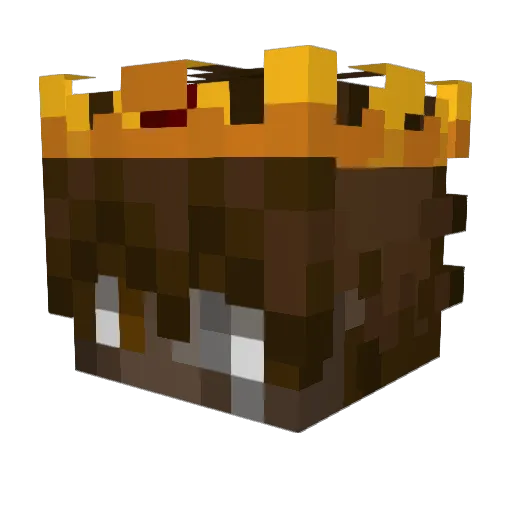 yagizie Minecraft avatar head, 3D render