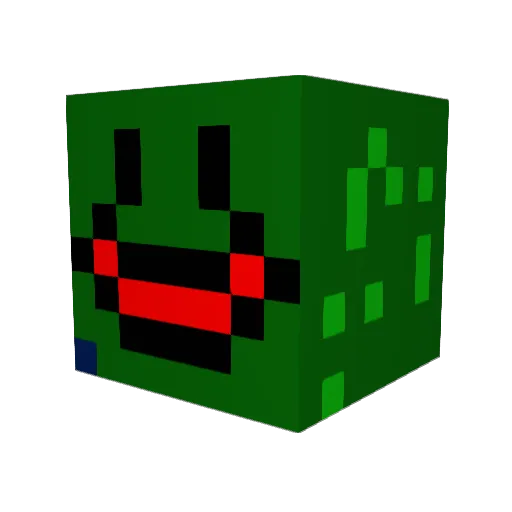 yahav3412 Minecraft avatar head, 3D render