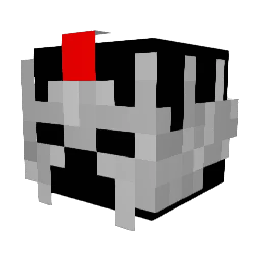 yail_ Minecraft avatar head, 3D render