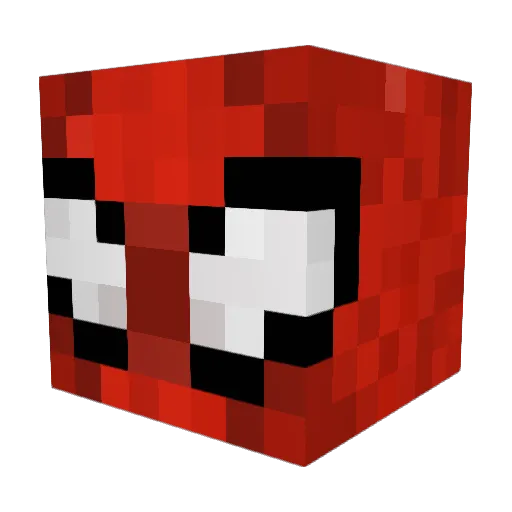 yaja_ Minecraft avatar head, 3D render