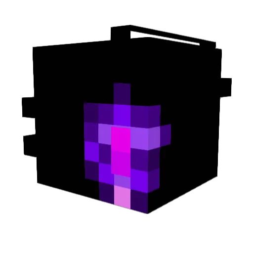 yakier Minecraft avatar head, 3D render