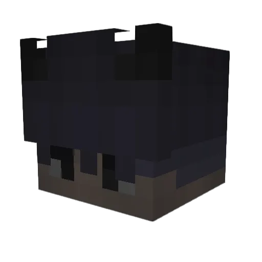 yakinu Minecraft avatar head, 3D render