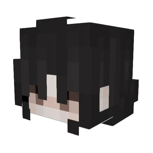 yakugg Minecraft avatar head, 3D render