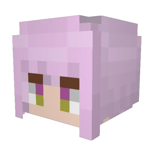yakuri85 Minecraft avatar head, 3D render