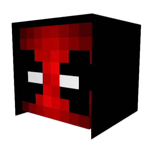 yakursal Minecraft avatar head, 3D render