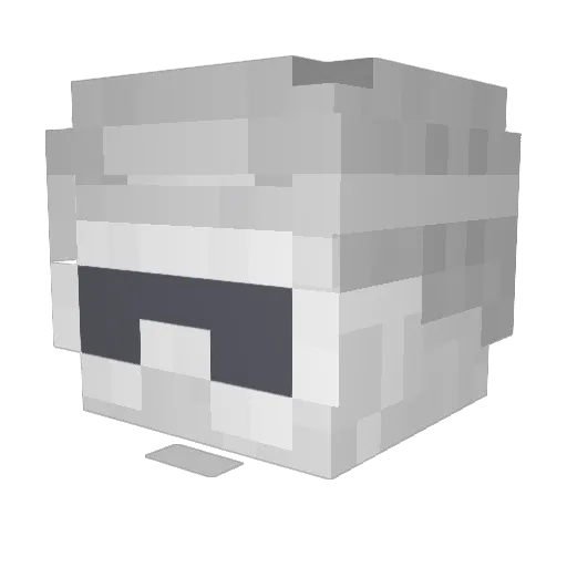 yali45678 Minecraft avatar head, 3D render