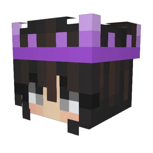 yam07 Minecraft avatar head, 3D render