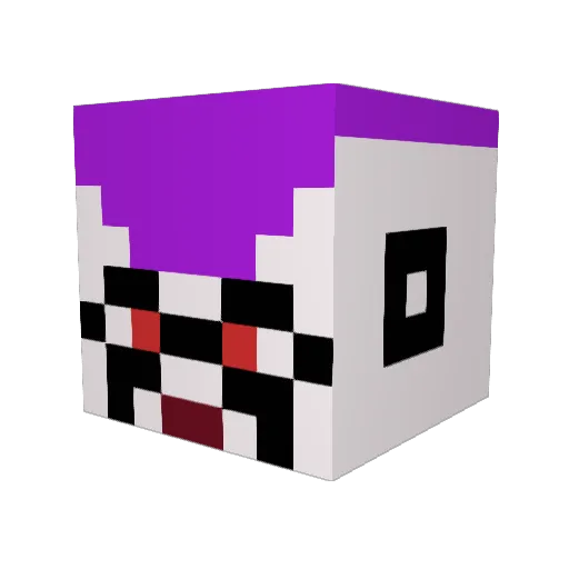 yama315 Minecraft avatar head, 3D render