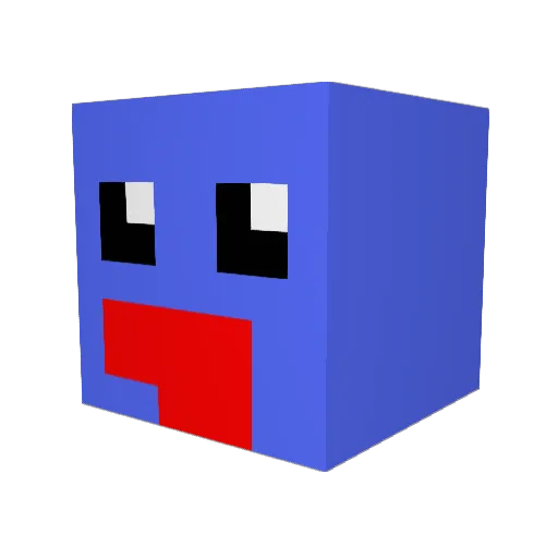 yamachan0511 Minecraft avatar head, 3D render