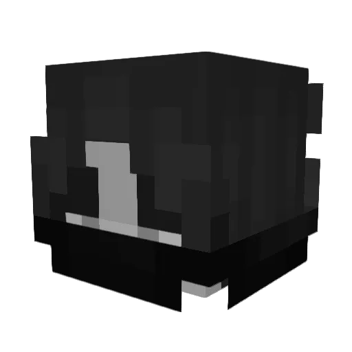 yamaryu_892 Minecraft avatar head, 3D render