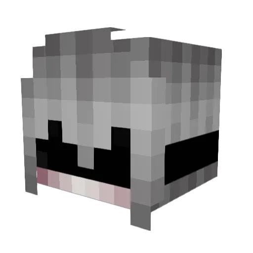 yamazapvp Minecraft avatar head, 3D render