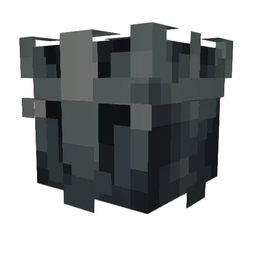 yame9 Minecraft avatar head, 3D render
