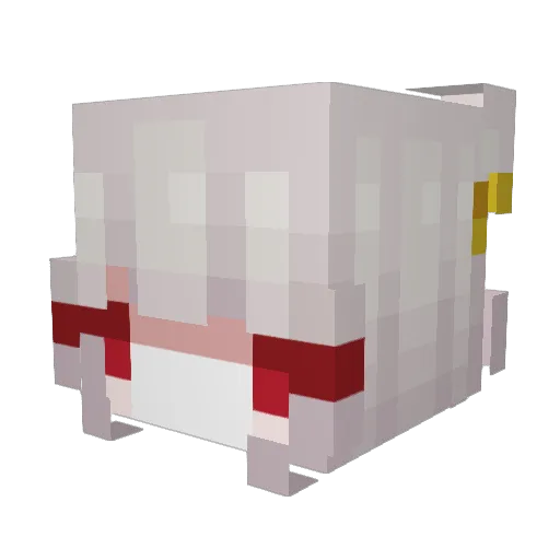 yamiiwtf Minecraft avatar head, 3D render