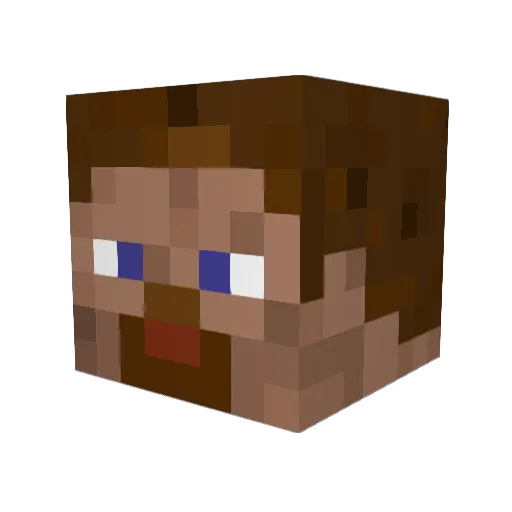 yamyam321 Minecraft avatar head, 3D render