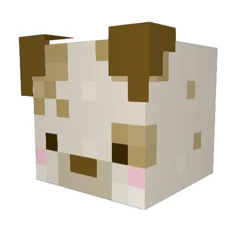yamzeeee Minecraft avatar head, 3D render