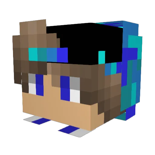 yanfang881024 Minecraft avatar head, 3D render