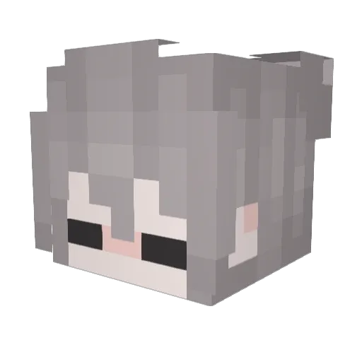 yang0715 Minecraft avatar head, 3D render