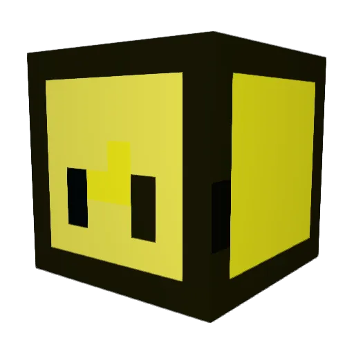 yang2580 Minecraft avatar head, 3D render
