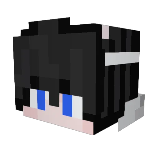 yangxu666 Minecraft avatar head, 3D render