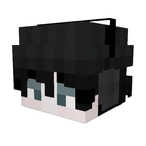 yangyang9 Minecraft avatar head, 3D render