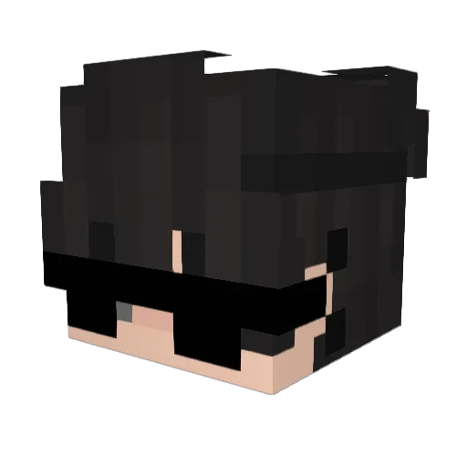yanis1_ Minecraft avatar head, 3D render