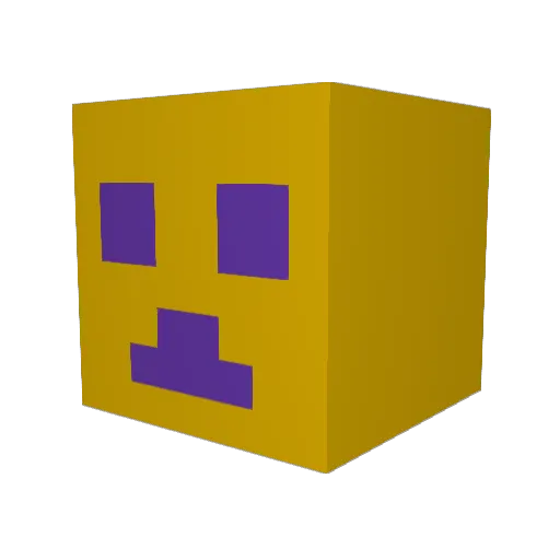 yanisdu28300 Minecraft avatar head, 3D render