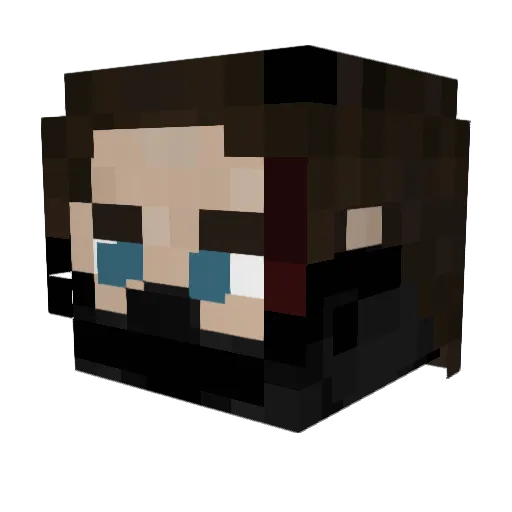 yankees181011 Minecraft avatar head, 3D render