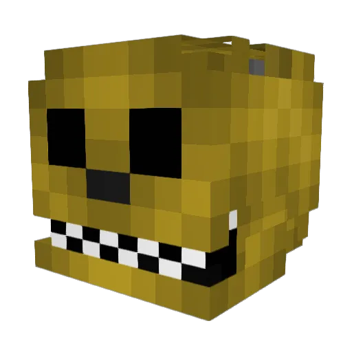 yanni04 Minecraft avatar head, 3D render