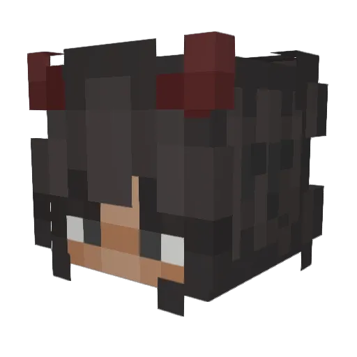 yannicksftb Minecraft avatar head, 3D render