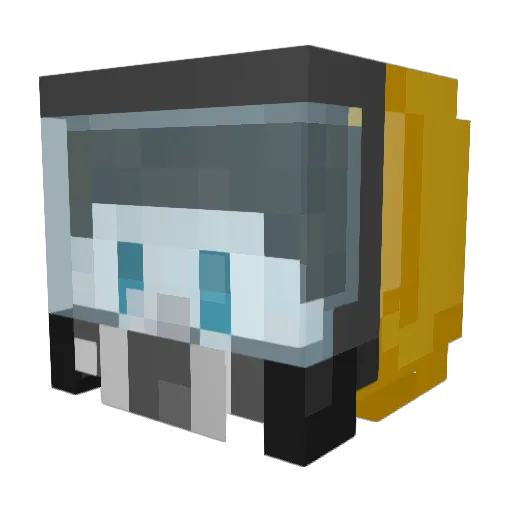 yannis341 Minecraft avatar head, 3D render