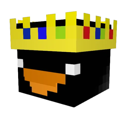 yannoule Minecraft avatar head, 3D render