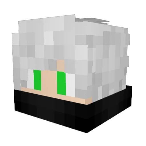 yannoxx_ Minecraft avatar head, 3D render