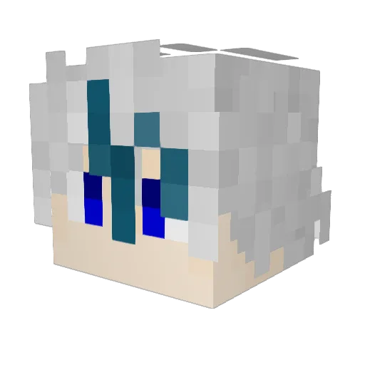 yanto111 Minecraft avatar head, 3D render