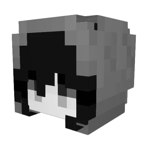 yanye1_xin Minecraft avatar head, 3D render