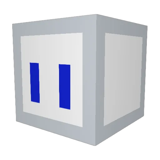 yaparrotboi Minecraft avatar head, 3D render