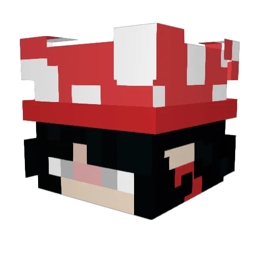 yapel_hacusit Minecraft avatar head, 3D render