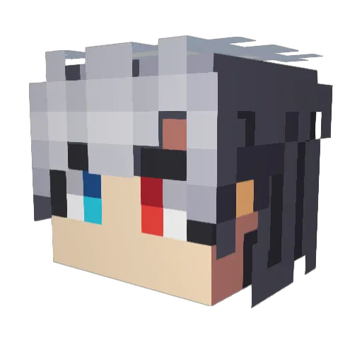 yapu0723 Minecraft avatar head, 3D render