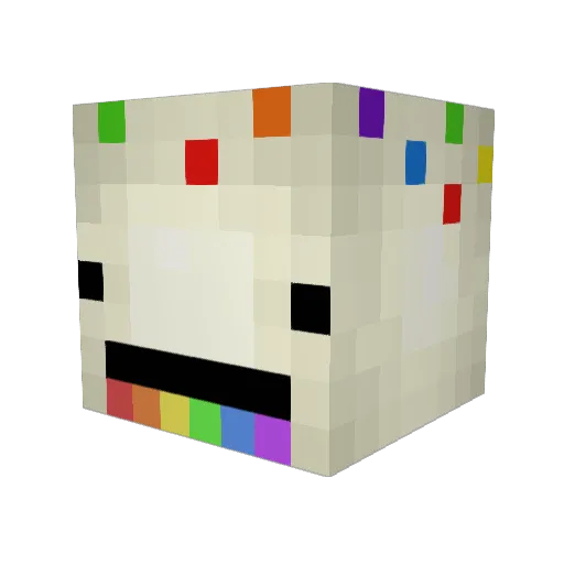 yar2000 Minecraft avatar head, 3D render