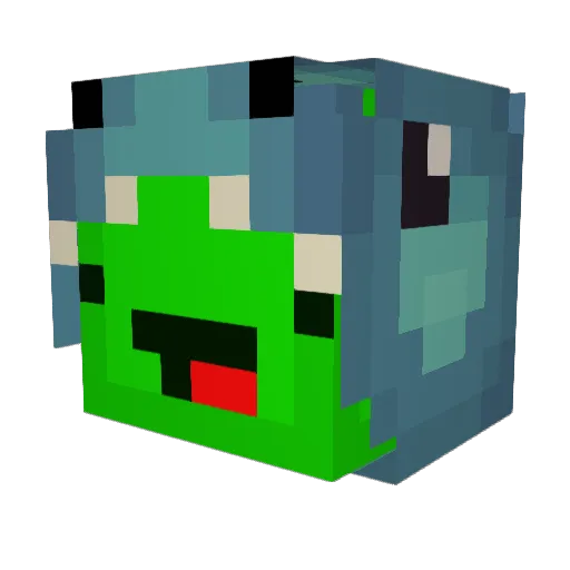 yardino12 Minecraft avatar head, 3D render