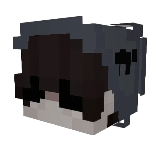 yardiranadam35 Minecraft avatar head, 3D render
