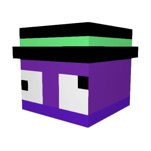 yarik9900 Minecraft avatar head, 3D render