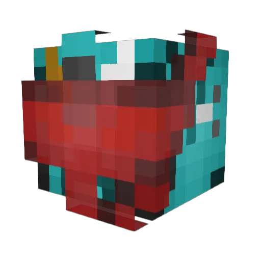 yarmo4sure Minecraft avatar head, 3D render