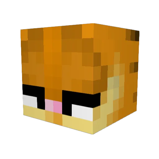 yarn_eater Minecraft avatar head, 3D render