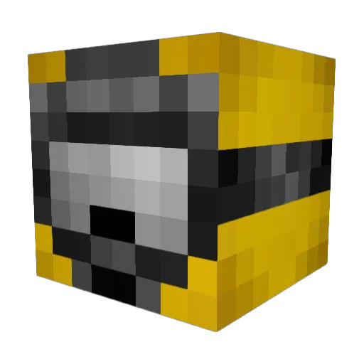 yarshko Minecraft avatar head, 3D render