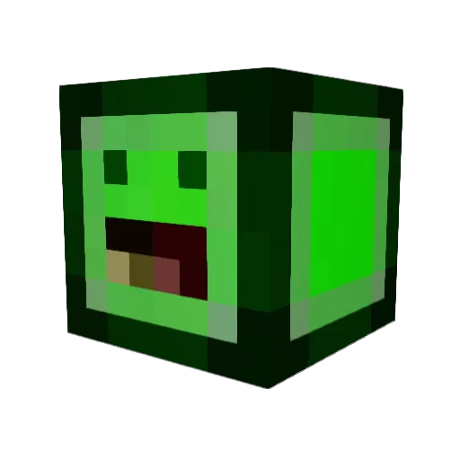 yarunke Minecraft avatar head, 3D render