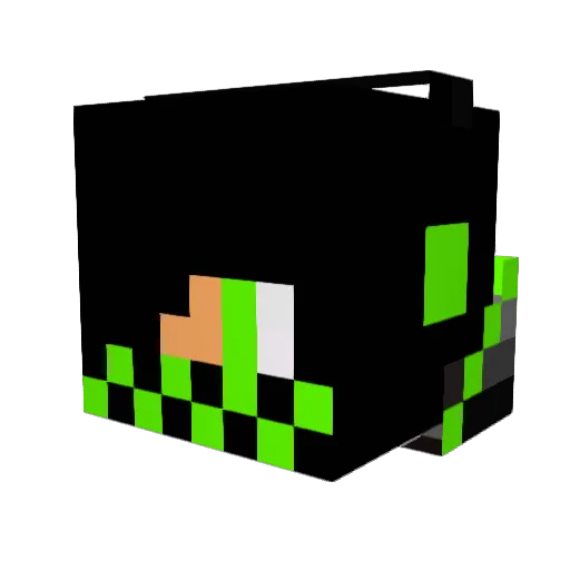 yasarhan1805 Minecraft avatar head, 3D render